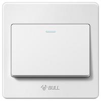 BULL 公牛 G07K112C 一开双控开关 象牙白