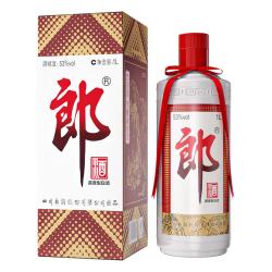郎酒 郎牌郎酒 53%vol 酱香型白酒 1L(赠郎酒200ml)
