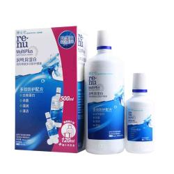 BAUSCH LOMB 博士伦 润明除蛋白隐形眼镜多功能护理液 500 120ml