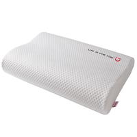 名创优品(MINISO)记忆棉枕头枕芯 深睡记忆枕慢回弹护颈枕零压颈椎枕头芯 8cm中枕