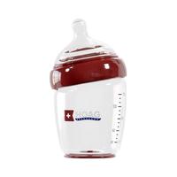 HOAG 霍格）玻璃奶瓶新生儿防胀气奶嘴宽口径0-3岁婴儿宝宝防呛奶瓶 SS码- 150ml 0-1月 奶嘴