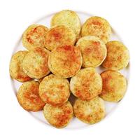 灵略海苔虾饼500g袋装 鲜虾排 儿童营养早餐虾仁半成品 【含2只虾仁】