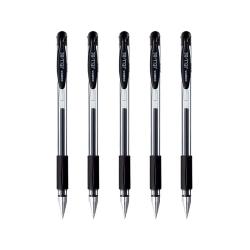 斑马牌 C-JJ100 拔帽中性笔 黑色 0.5mm 5支装