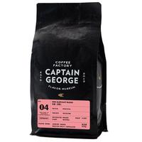 乔治队长（Captain George）粉象意式拼配咖啡浓缩意大利黑咖啡豆454g不磨粉 不磨粉