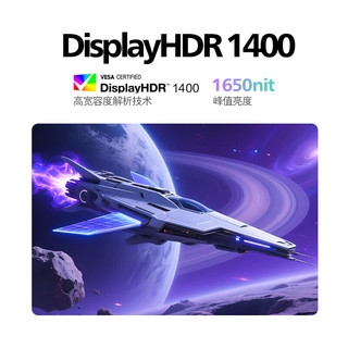 PHILIPS/飞利浦 27M2N6801M 4K160/320Hz双模MiniLED 27英寸电竞显示器 白色