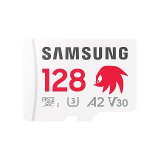 SAMSUNG 三星 索尼克 MicroSD存储卡 128GB（U3、V30、A2、class10）