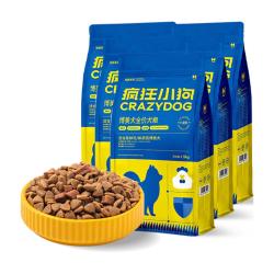 疯狂小狗 狗粮博美 宠物幼犬成犬小型犬狗粮7.5kg箱装