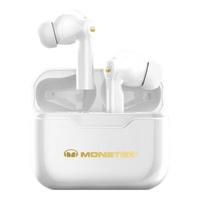 魔声（Monster） XKT02真无线蓝牙耳机入耳式高品质降噪适用于华为苹果小米oppo 白色