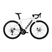 坎普（CAMP）SR5 公路车五通内走线综合车架赛车碳纤维前叉一体弯把竞速自行车 珍珠白 460码 700C