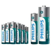 飞利浦电池5号7号碳性干电池五号七号空调电视机遥控器低功耗儿童小玩具挂钟表鼠标键盘电池aaa1.5v