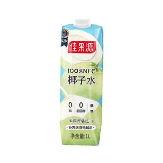 佳果源 椰子水 1L*6瓶 6L