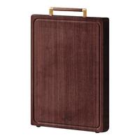 好管家 整竹菜板家用切菜板擀面板大号案板宿舍小号水果套装砧板实木加厚 全竹拼接板40*30*1.8cm（送筷子）