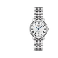TISSOT 天梭 卡森臻我系列 T122.207.11.033.00 钢带机械女表