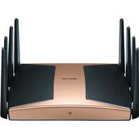 TP-LINK 普联 飞流系列 AX10200 三频3200M 家用级千兆Mesh无线路由器 Wi-Fi 6 古铜金