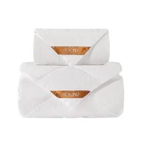 博洋家纺90%白鸭绒被羽绒被100%蚕丝被二合一子母被子200*230cm