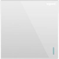 legrand 罗格朗 仕典系列 单开单控开关 玉兰白