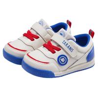 泰兰尼斯童鞋春季防滑软底学步鞋男宝宝网布透气面包鞋机能鞋 白/蓝 26 适合脚长15.5cm