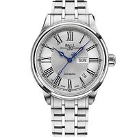 BALL 波尔 Trainmaster 铁路长官 Roman NM1058D-S4J-WH 男士机械腕表