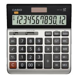 CASIO DH-120 办公宽屏计算器 银色