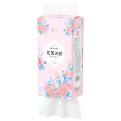 漫花 家用挂式纸巾抽纸实惠装卫生间壁挂式卫生纸擦手抽底部抽纸 悬挂抽纸 4层 1000张*2包