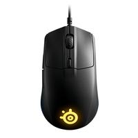 Steelseries 赛睿 Rival 3 2.4G蓝牙 双模无线鼠标 18000DPI RGB 黑色