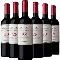 Cono Sur 柯诺苏 单一葡园28区佳美娜干型红葡萄酒 750ml