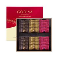 歌帝梵(GODIVA)经典大师季节巧克力礼盒24颗装180g新年休闲零食 【！】大师礼盒24颗红色装