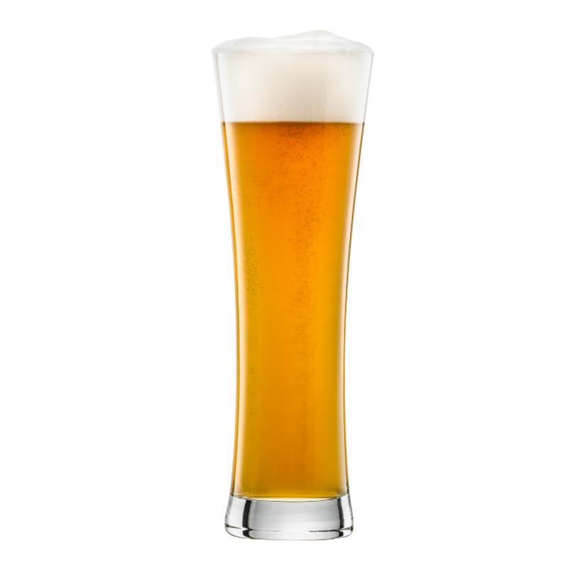 德国原装进口schott zwiesel 啤酒杯 无铅水晶啤酒杯 大号进口啤酒杯 肖特圣维莎 451ml一只气眼技术（散买无盒）