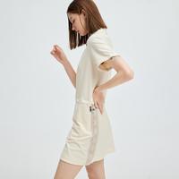 【腰部抽绳】意大利小帆船25春夏宽松运动polo连衣裙女