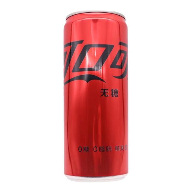 可口可乐 零度可乐 碳酸汽水 330ml*6罐