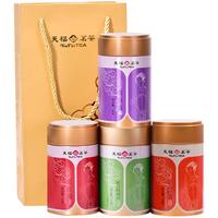 TenFu's TEA 天福茗茶 茶组合装 250g（大红袍+普洱茶+炭香铁观音+正山红茶+大红袍）