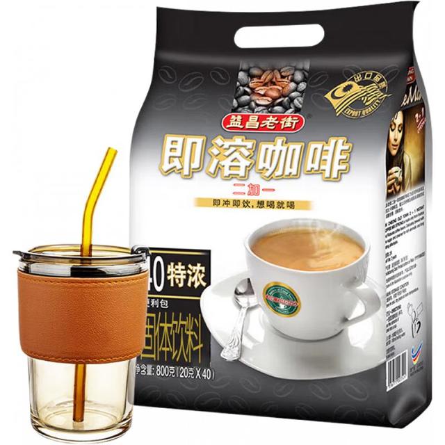 益昌老街 2+1即溶咖啡 800g