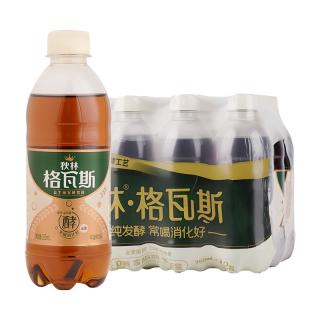 秋林·格瓦斯 秋林格瓦斯 全麦面包发酵 0糖饮料 350ml*12瓶 整箱装哈尔滨特产