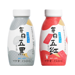 【省61.45元】李子园乳饮料_李子园 每日五黑+五红饮品16瓶 280ml*8瓶*2箱多少钱-什么值得买