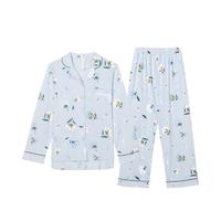 FENTENG 芬腾 女士纯棉家居服套装 Q980733005 粉底花 XL