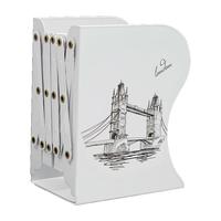 NICESO 南国书香 SX-105c 可伸缩书立 伦敦大桥款 单个装