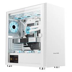 长城 阿基米德KM9W PRO EATX机箱 半侧透 白色