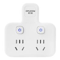 Delipow 德力普 J302 新国标插排 二位五孔带双控