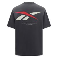 Reebok锐步24男女同款运动休闲宽松LOGO针织短袖T恤 2XL