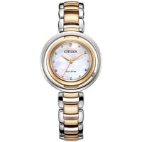 CITIZEN L花语风吟系列 31毫米光动能腕表 EM0666-89D