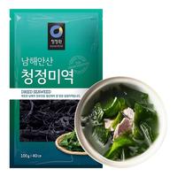 清净园韩国进口裙带菜100g海带干货昆布海带汤裙边海裙菜儿童