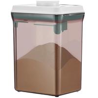 ANKOU 安扣 长方形储物罐 带刮平款 2.3L 茶色