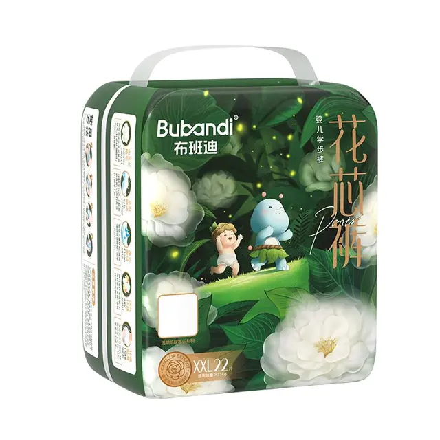 BUBANBI 布班迪 山茶花花芯裤拉拉裤 XXL22片