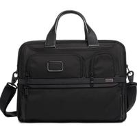 TUMI Alpha 3系列 男士商务公文包 02603141D3 黑色