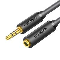 UGREEN 绿联 10781 不支持麦克风版 3.5mm音频线缆 0.5m 黑色