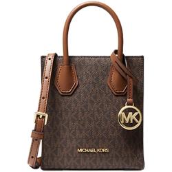 MICHAEL KORS 迈克.科尔斯（MICHAEL KORS）MK Mercer 迷你手提斜挎琴谱包女包 深棕/橡果棕