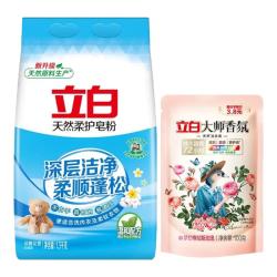 立白 天然酵素皂粉 1.2kg 恬静茶花