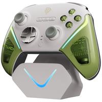 易速马EasySMX流星D10无线游戏手柄TMR摇杆双切扳机Switch蓝牙PC安卓苹果手机电脑智能底座天际绿 流星D10【带智能启停底座绿色】