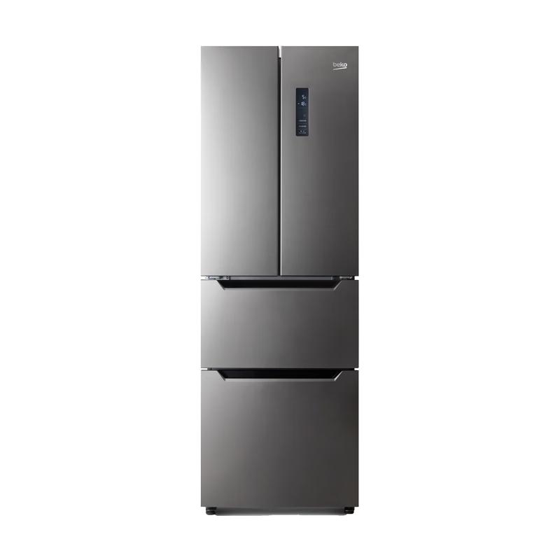 beko 倍科 GNE0327BT 风冷多门冰箱 327L 不锈钢色