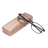 夕阳红 E9004 防蓝光老花镜 灰色 1副 300度